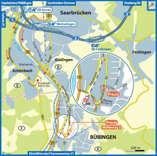 Klicken Sie auf die Skizze, um ein PDF mit der Druckversion der Anfahrtsskizze herunterzuladen.